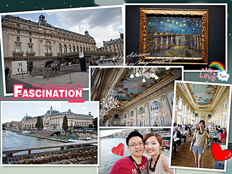 【再訪法國 ♥ 巴黎】 Day4-2 奧賽美術館Musée d’Orsay & 彷彿在皇宮用餐的奧賽美術館餐廳Le Restaurant