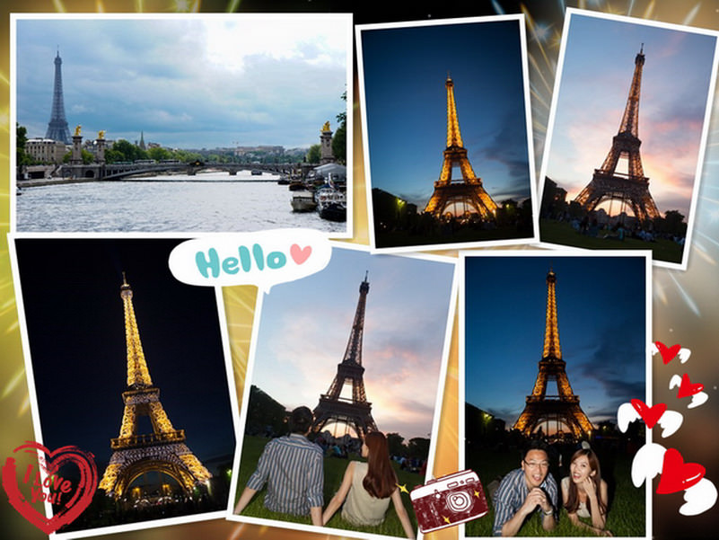 【再訪法國 ♥ 巴黎】 Day4-4 讓人心醉的巴黎艾菲爾鐵塔 La Tour Eiffel  (內有影片)