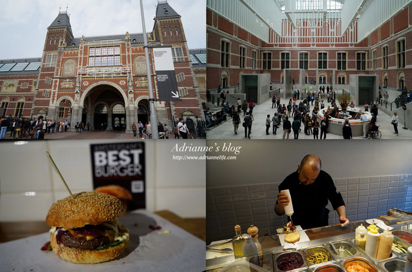 【環遊歐洲68天】Day15-2 阿姆斯特丹Amsterdam。國家博物館( Rijks Museum Amsterdam)＆Lombardo’s現做漢堡