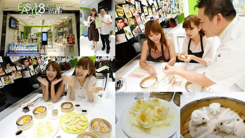 【八訪香港】Easy 123 Dining & Cooking Studio廚藝工作室，親手製作企鵝餃、白兔餃、蟹將軍港式點心！