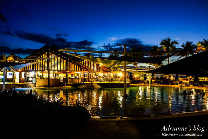 【斐濟自由行】斐濟住宿推薦！斐濟丹娜拉島拉迪森布魯酒店 (Radisson Blu Resort Fiji Denarau Island)，C/P值高的度假飯店！ (環境設施及餐廳篇)