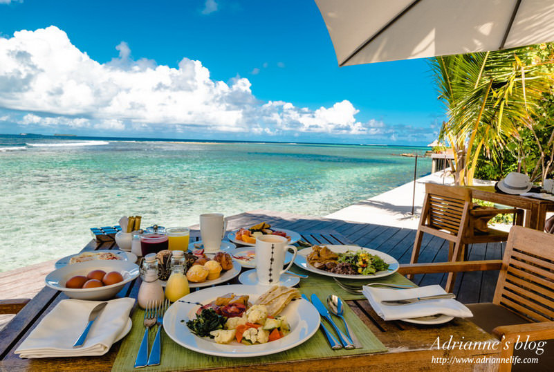 【馬爾地夫自助】薇莉島安納塔拉水療度假村 (Anantara Veli Maldives Resort) 島上餐廳介紹(早餐/Buffet/鐵板燒/泰式餐廳/輕食)