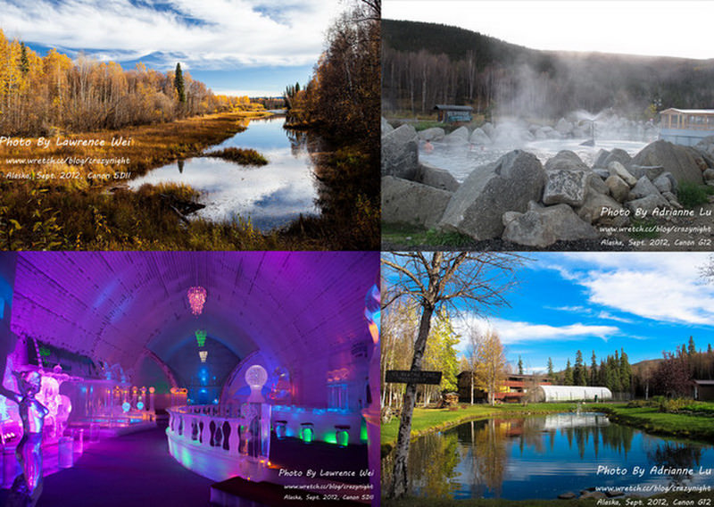 【阿拉斯加 ♥ 幸福北極光】Day8-1 珍娜溫泉渡假村 (Chena Hot Springs Resort) → 冰雕博物館(Ice Museum)