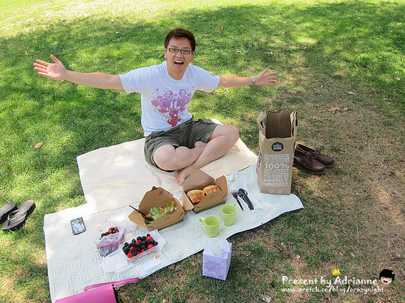 【圓夢♥美國】Day23  到處都可以席地而坐的小野餐
