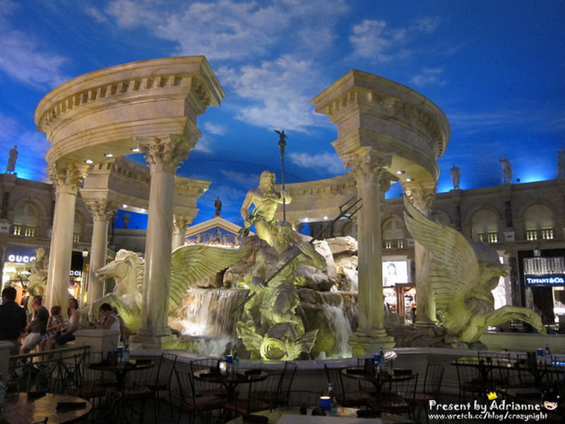 【圓夢♥美國】Day7-1 Caesars Palace(凱撒宮) → Las Vegas Premium Outlets